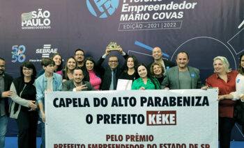 Capela do Alto: gestão Kéke vence o Prêmio Sebrae Prefeito Empreendedor